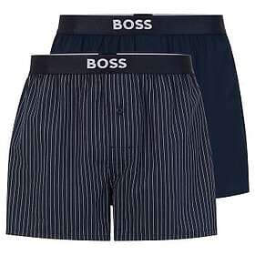 Boss Patterned Cotton Boxer Shorts EW 2-pack