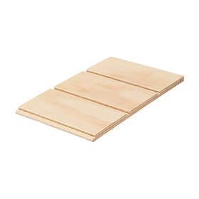 Plywood Furu Spårad 12Mm 1220X2440Mm