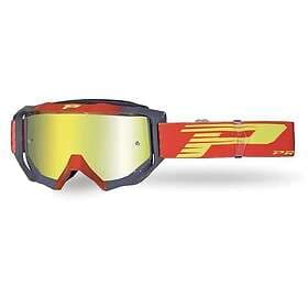 Progrip 3200-337 Fl Goggles Röd Yellow Mirror/CAT2