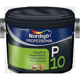 Nordsjö VÄGGFÄRG PROFESSIONAL P10 BW INOMHUS 10L