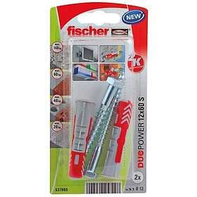 Fischer Universalplugg Duopower 12X60Mm 2-Pack