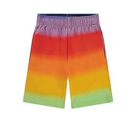 Molo GOTS Adian Shorts Rainbow Spray 128 cm Röd