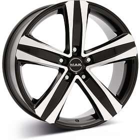 MAK Wheels Stone5 Black Machined Face 7,5x18 5/130 ET56 B89.1