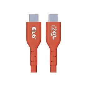 Club 3D USB Type-C-kabel 24-stifts USB-C till 24-stifts USB-C 3 m