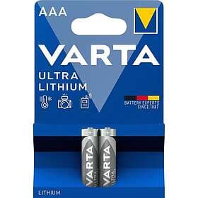 Varta Professional batteri 2 x AAA Li