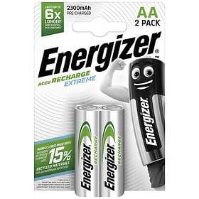 Energizer Accu Recharge Extreme batteri 2 x AA typ NiMH