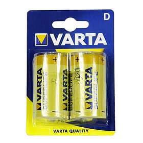 Varta Superlife batteri 2 x D Kul-zink