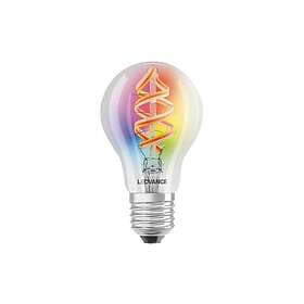 Ledvance SMART+ LED-filament-lyspär form: A60 E27 4,5 W varmt vitt ljus 2700 K genomskinlig