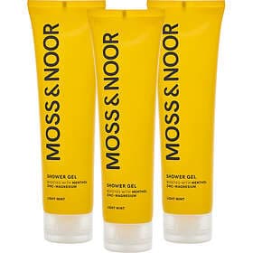 Mint After Workout Shower Gel Light 3 pack 450ml