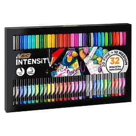 BIC Intensity Writing Box Fineliner 32-set