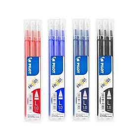 Pilot Patron/Refill FriXion 1,0 Broad 3-pack Röd