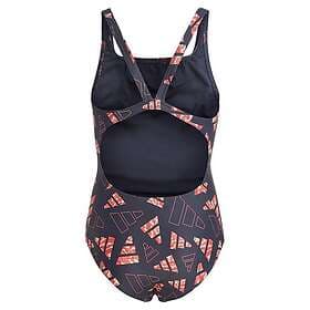 Adidas 3 Bar Logo Graphic Swimsuit (Flicka)