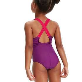 Speedo Learn To Printed Racerback Swimsuit (Flicka)