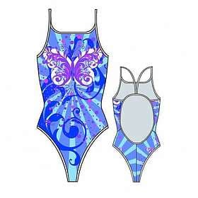 Turbo Butterfly Stars Swimsuit (Flicka)