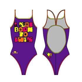 Turbo Was Born To Thin Strap Swimsuit (Flicka)