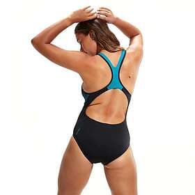 Speedo Placement Laneback Swimsuit (Dam)