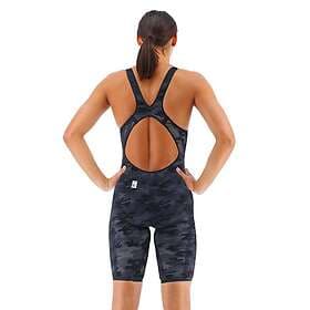 TYR Venzo Camo Open Back Competition Swimsuit (Dam)