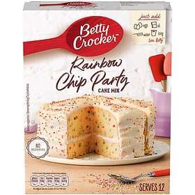 Betty Crocker Rainbow Chip Party Cake Mix 432g