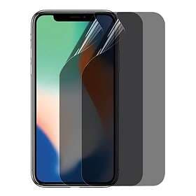 CaseOnline 2-pack Privacy skärmskydd 3D Soft HydroGel Apple iPhone X/XS