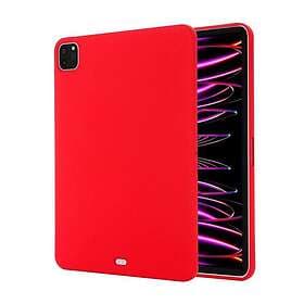 CaseOnline Liquid silikon skal Apple iPad Pro 12,9 (2022) China Red