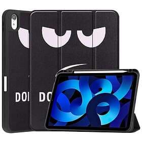 MTK Apple iPad 10,9 2022 Slim fit tri-fold fodral Pennhållare Don t Touch Me