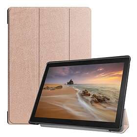 MTK Tri-fold Fodral till Lenovo Tab E10 Rose Gold