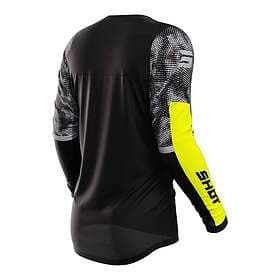 Shot Race Gear Contact Crosströja Patrol Svart-Neon Gul A07-12B1-F02-11