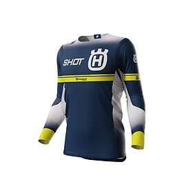 Shot Race Gear Aerolite Crosströja Husqvarna Limited Edition 2024 Blå A07-12A1-A02-11