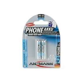 Ansmann Energitelefonbatteri 2 x AAA NiMH