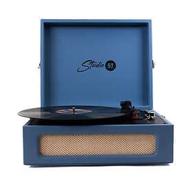 Studio 57 Groovy skivspelare (blå)