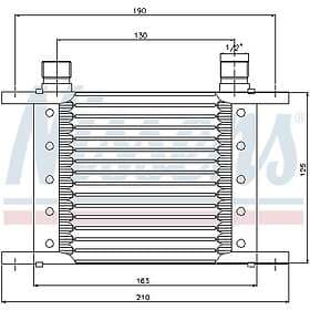 Nissens Oljekylare, motor 90063