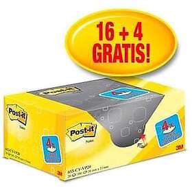 Post-It Notes Value Pack 38x51mm/100 bl