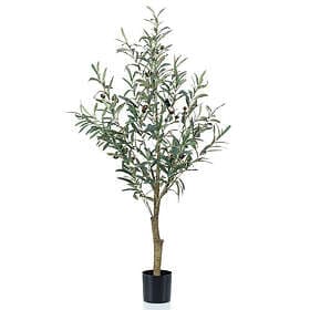 vidaXL Emerald Konstväxt olivträd 115 cm i plastkruka 435922
