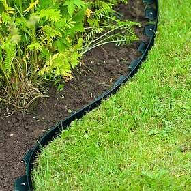 vidaXL Nature Trädgårdskant 5 cm x 10 m grön 442630