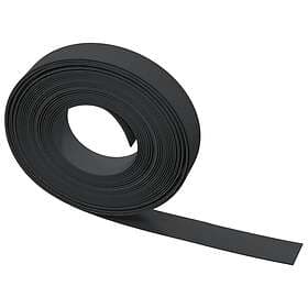vidaXL Rabattkant svart 10 m cm polyeten 154394