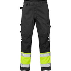 Fristads Byxa Varsel Kl 1 Gul/Svart D120