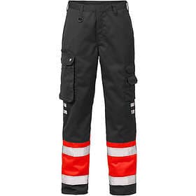 Fristads Byxa Varsel Kl 1 Röd/Svart D100