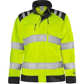 Fristads Green Jacka Varsel Dam Kl 3 Varselgul/Svart L