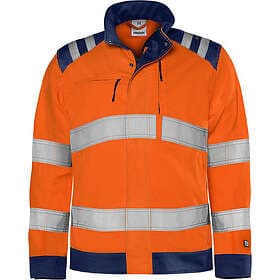 Fristads Green Jacka Varsel Kl 3 Varselorange/Marinblå S