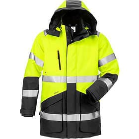 Fristads Vinterparkas Varsel Gul/Svart L