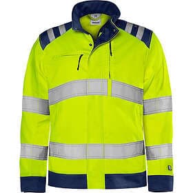 Fristads Green Jacka Varsel Kl 3 Varselgul/Marinblå 3XL