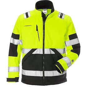 Fristads Jacka Kl 2 Gul/Svart S