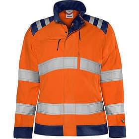 Fristads Green Jacka Varsel Dam Kl 3 Varselorange/Marinblå 3XL
