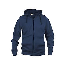 Clique Basic Hoody FZ Herr Mörk Marin M