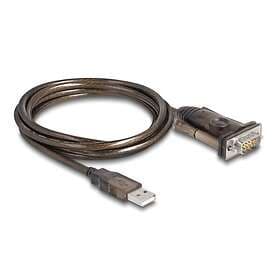 DeLock USB / seriekabel USB till DB-9 1,5 m