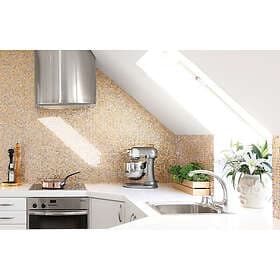 Mosaic Sweden B1104 Glasmosaik Metallmix guld