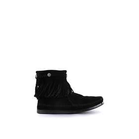Minnetonka Hi Top Back Zip Boot (Dam)