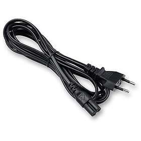 ON Euro 2-pin power cable 3m black