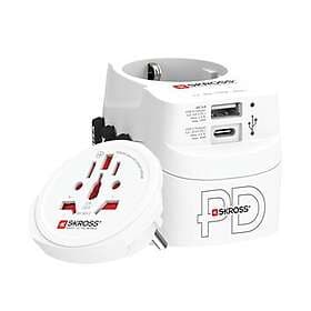 Skross Worldwide multi travel adapter 30W