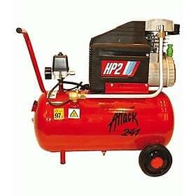Attack 241 Oljesmord Kompressor 2,0hk 8bar enfas